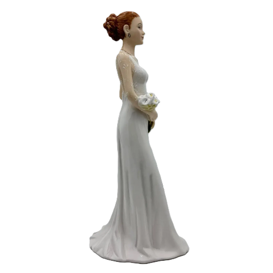 english ladies your special day wedding bride figurine - Charterwells