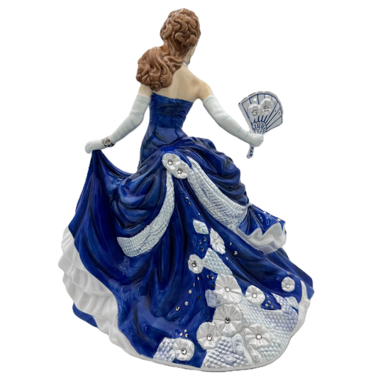 English Ladies Midnight Romance Figurine