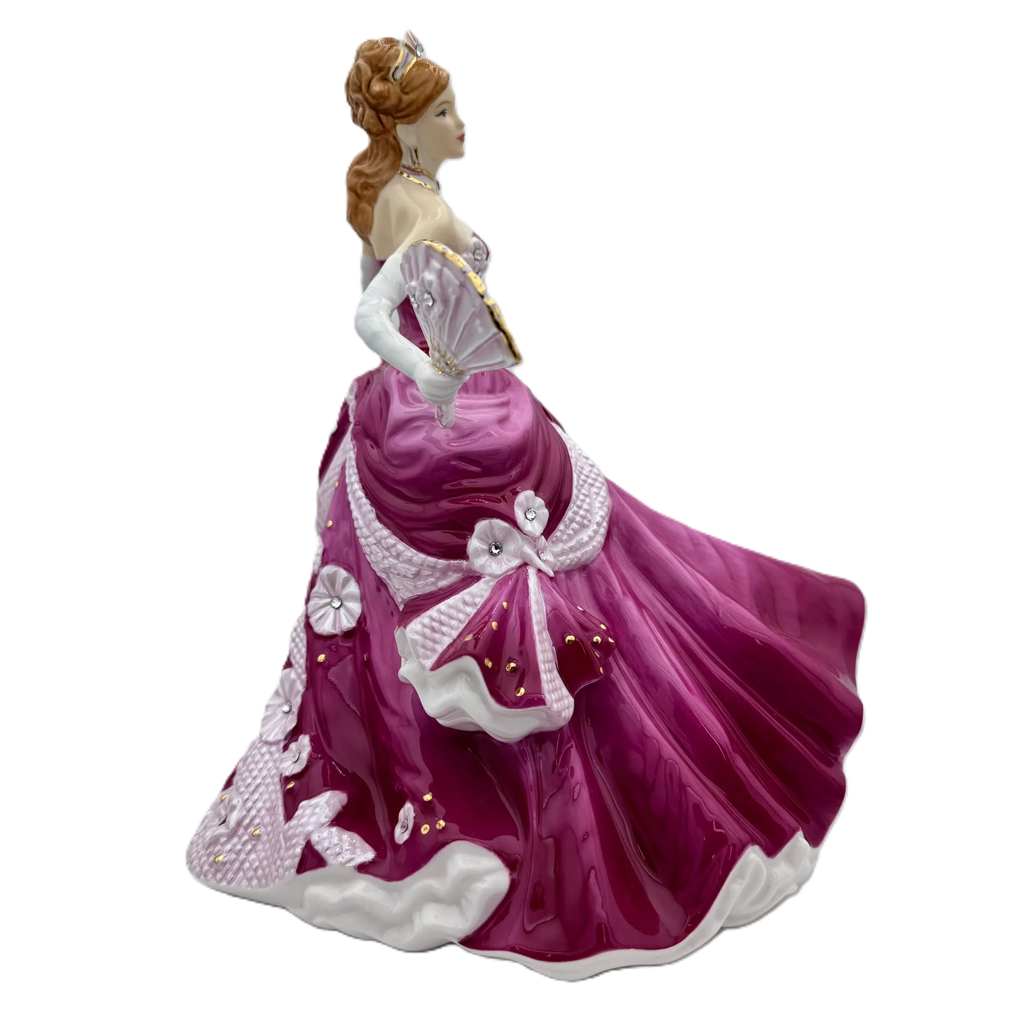 english ladies sweet romance figurine - Charterwells