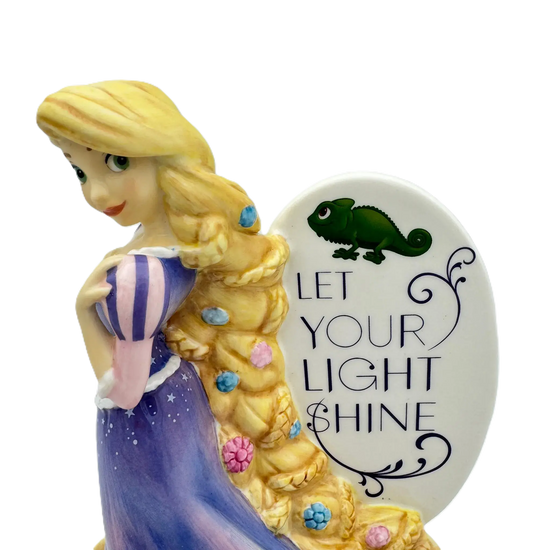english ladies disney tangled princess rapunzel flatback figurine - Charterwells