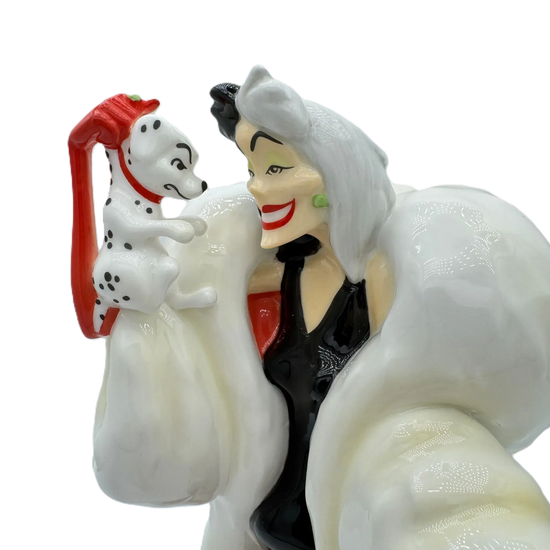 english ladies disney 101 dalmatians cruella de vil figurine - Charterwells