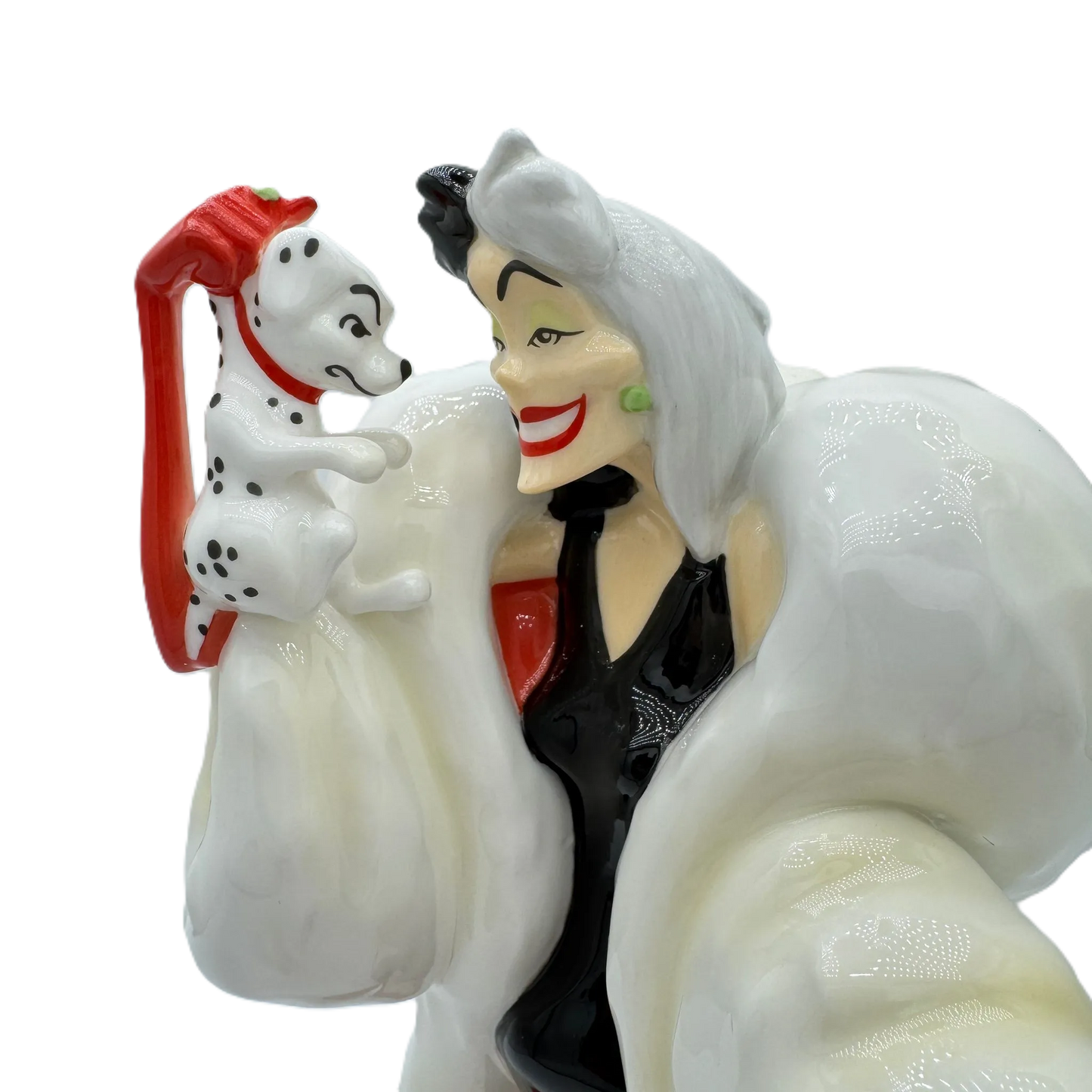 English Ladies Disney 101 Dalmatians Cruella de Vil Figurine