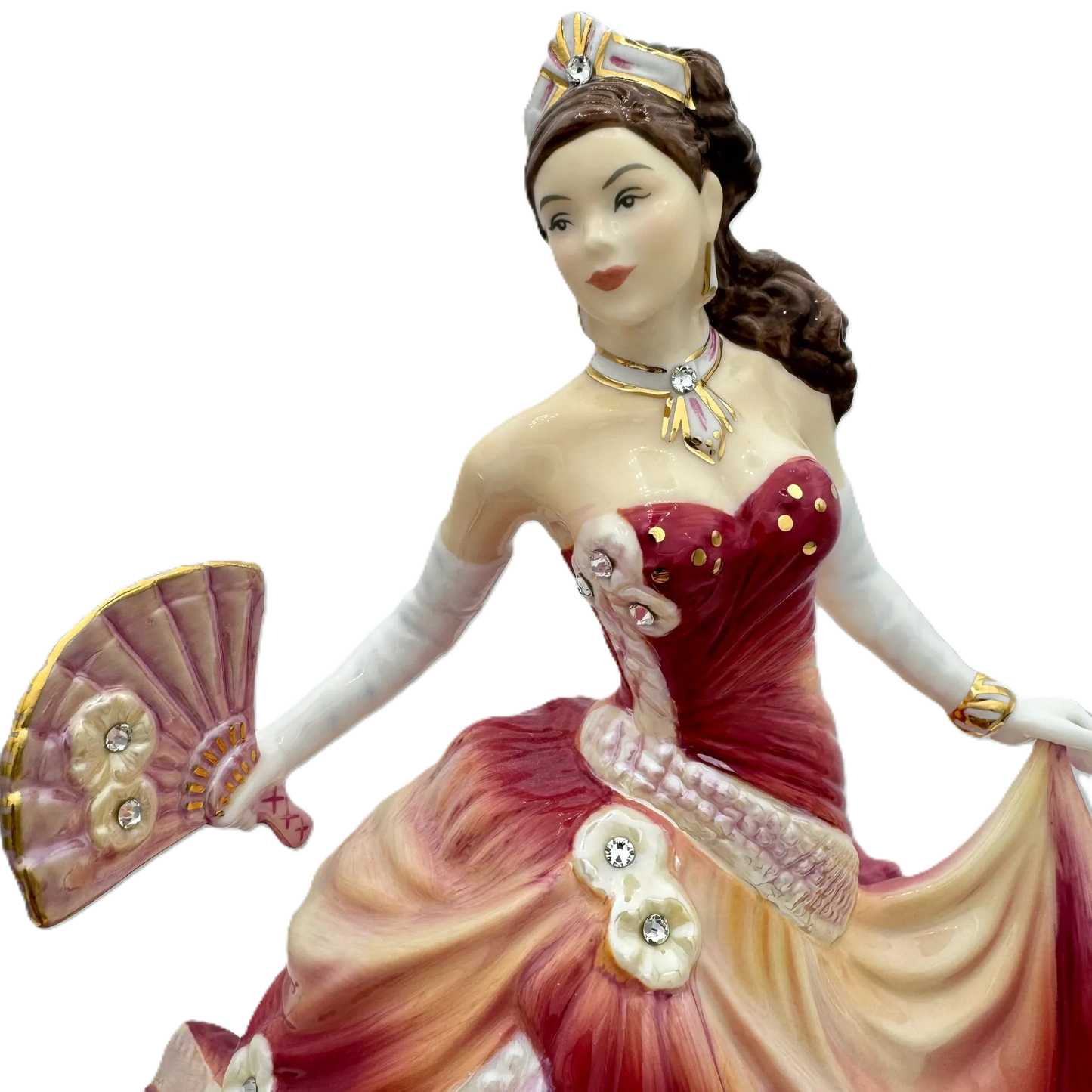 English Ladies Sunset Romance Figurine