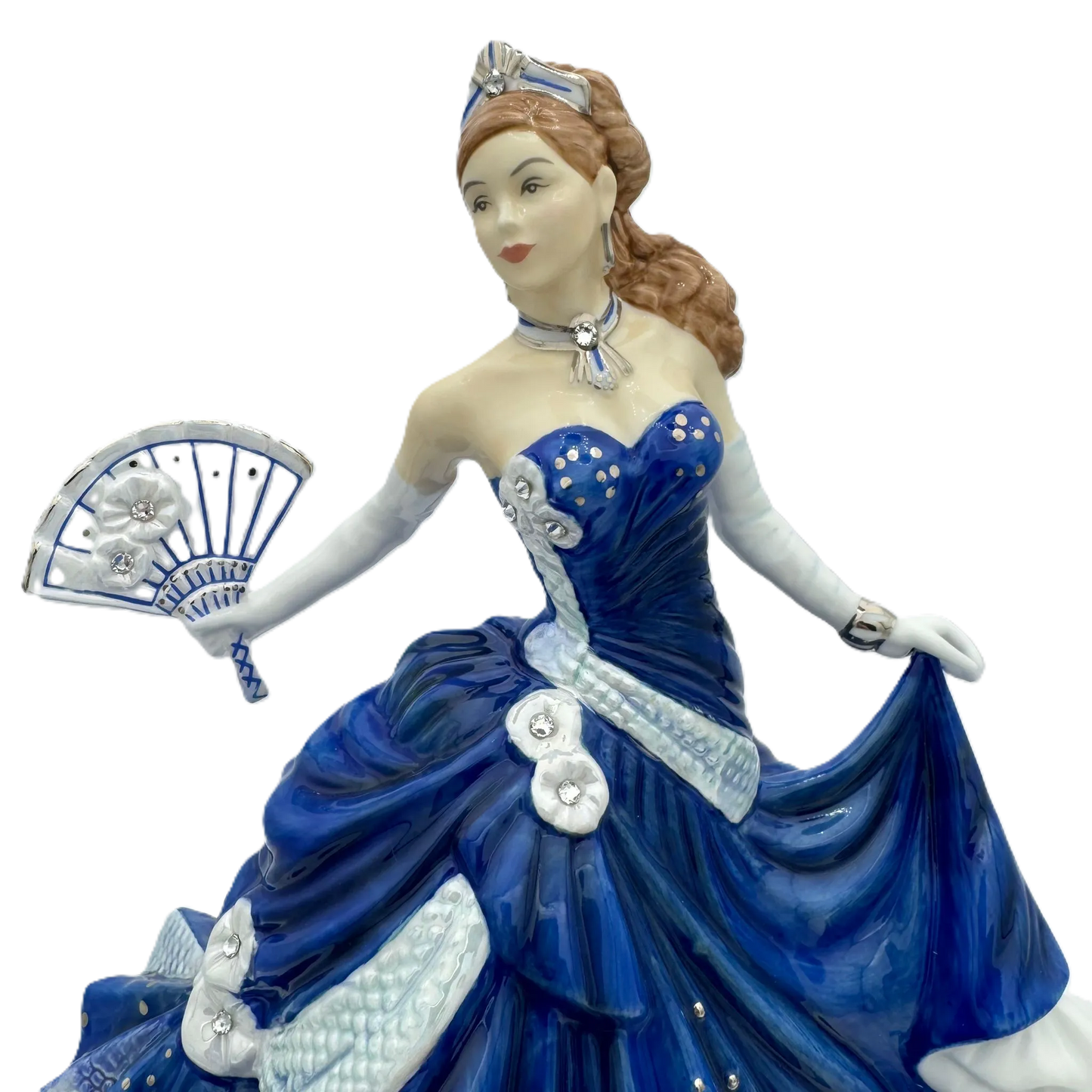 English Ladies Midnight Romance Figurine