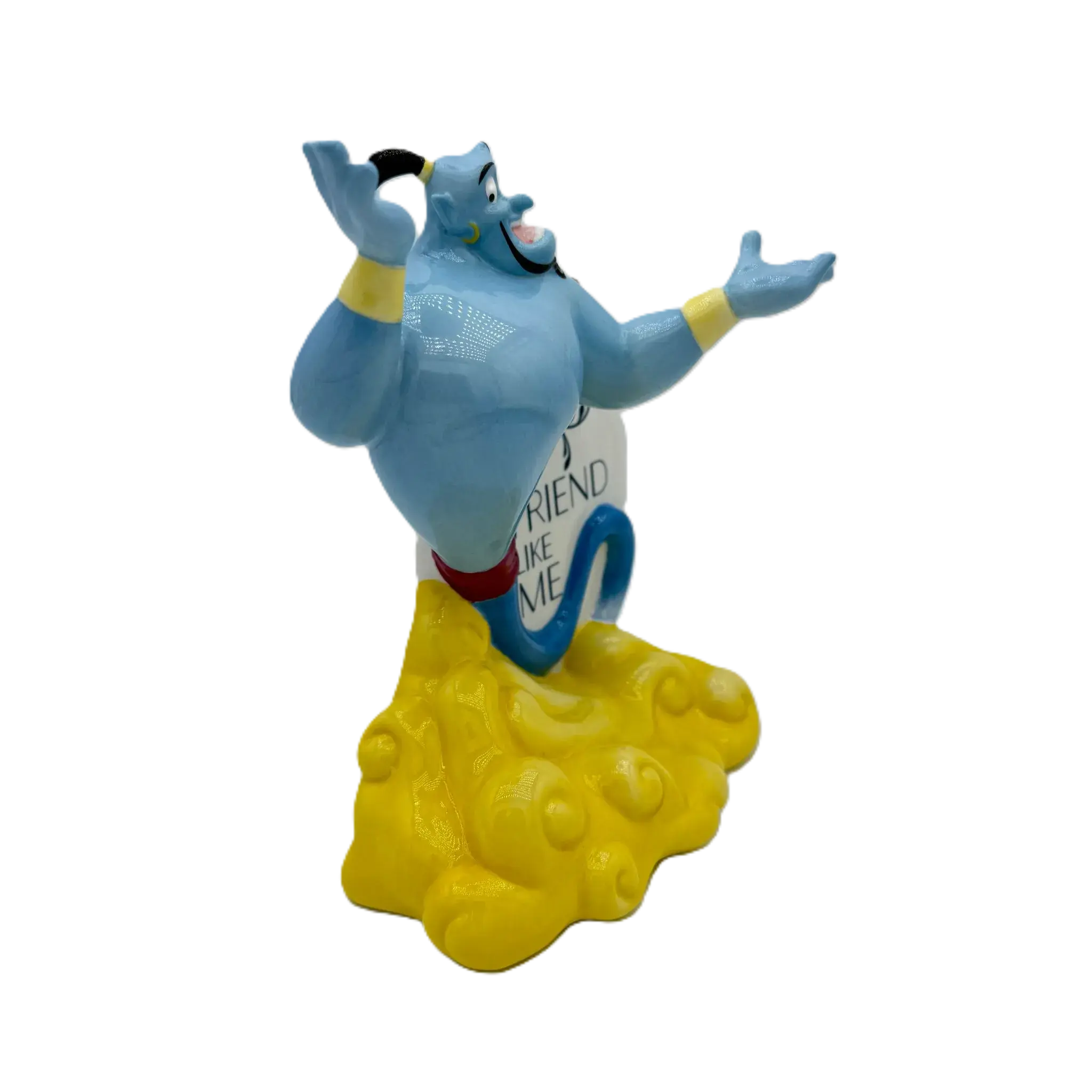 english ladies disney aladdin genie flatback figurine - Charterwells
