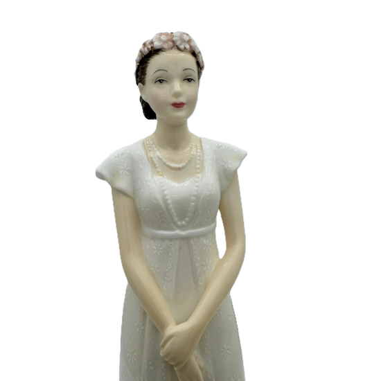english ladies from this day forwards wedding bride figurine - Charterwells