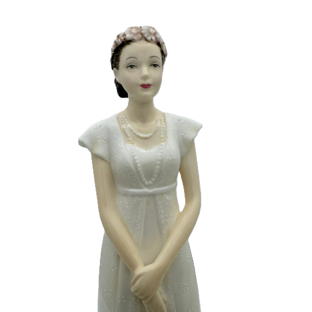 english ladies from this day forwards wedding bride figurine - Charterwells