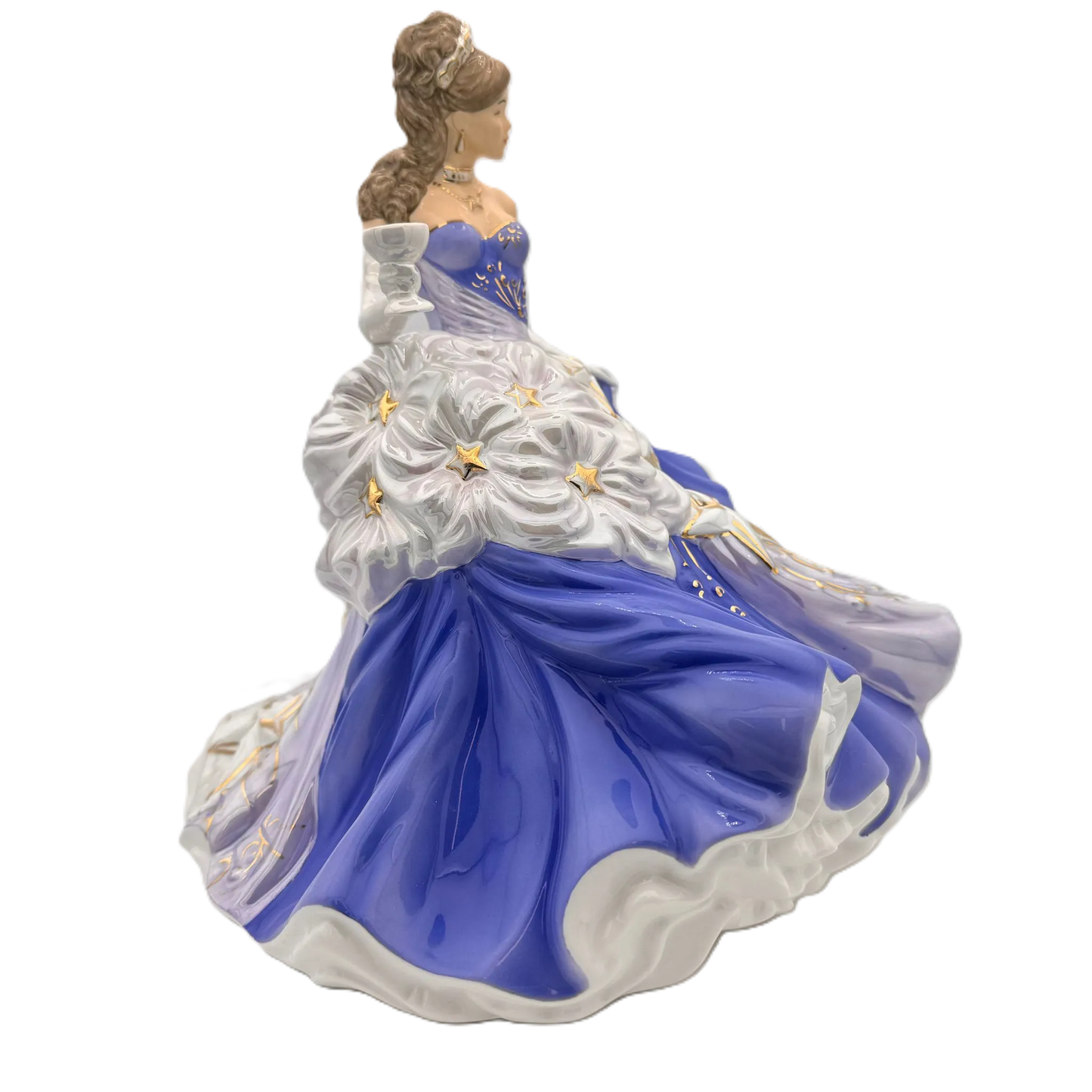 English Ladies Congratulations Sapphire Figurine