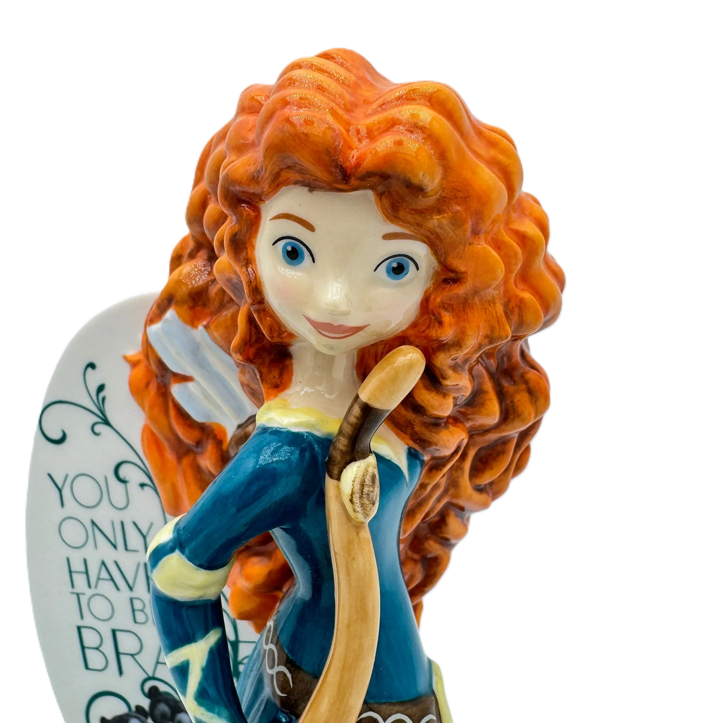 English Ladies Disney Brave Princess Merida Flatback Figurine