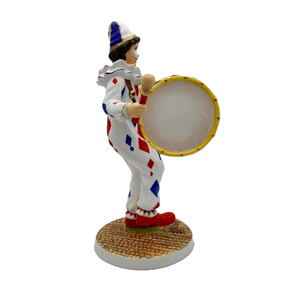 english ladies drummer figurine - Charterwells