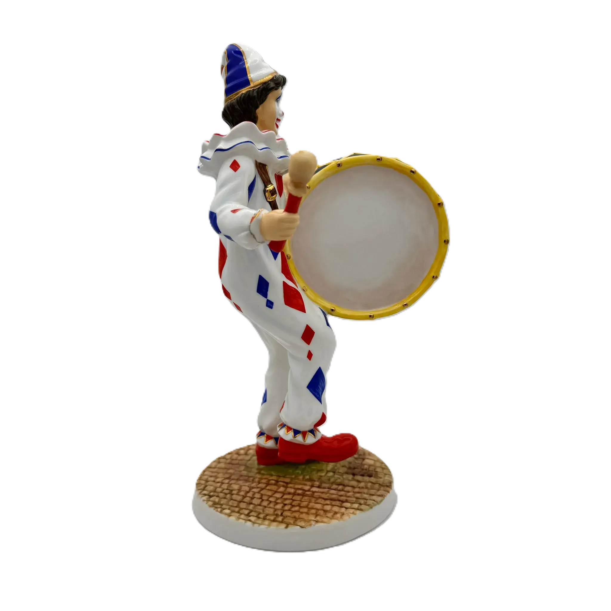english ladies drummer figurine - Charterwells