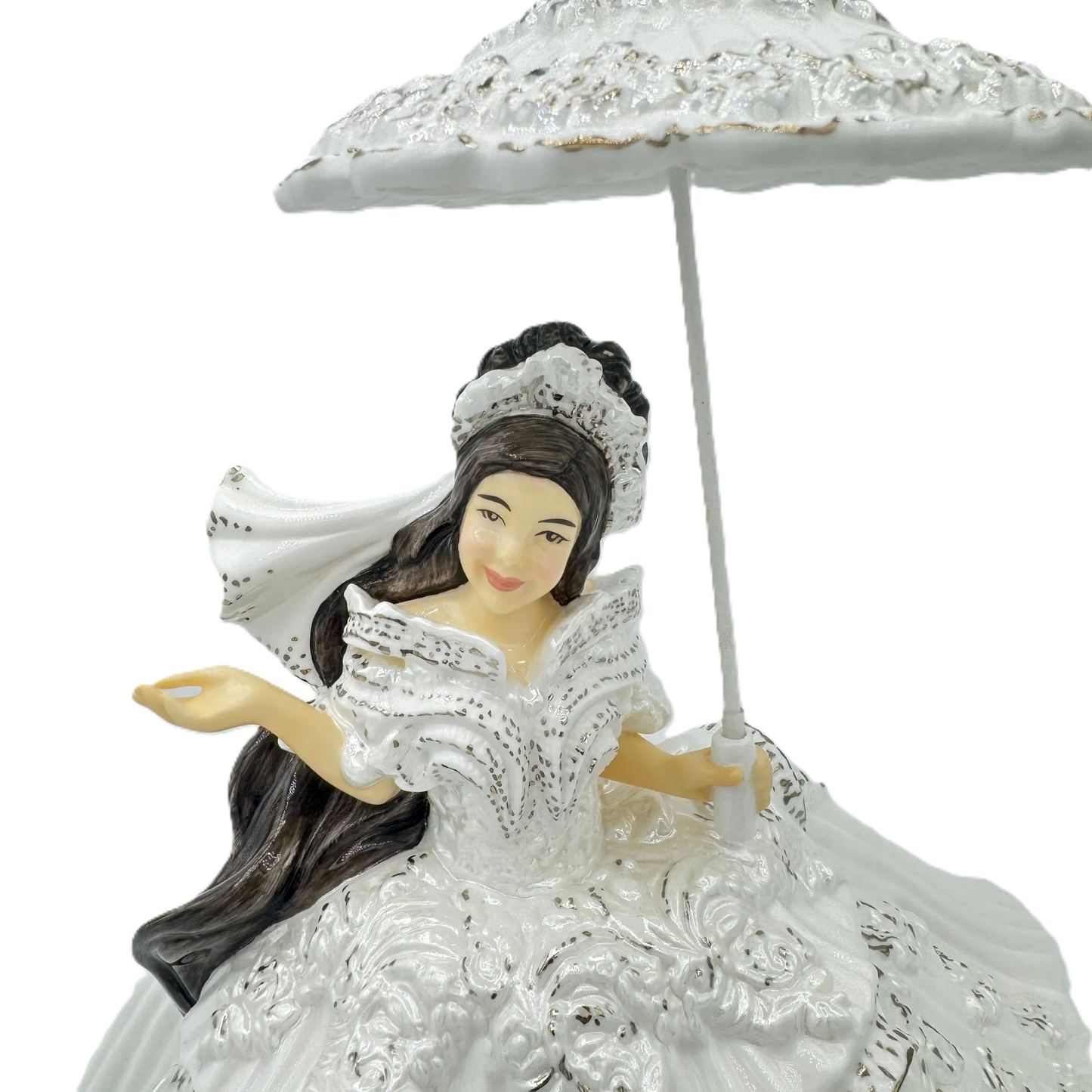 English Ladies Thelma Madine Perfect Little Princess Brunette Figurine