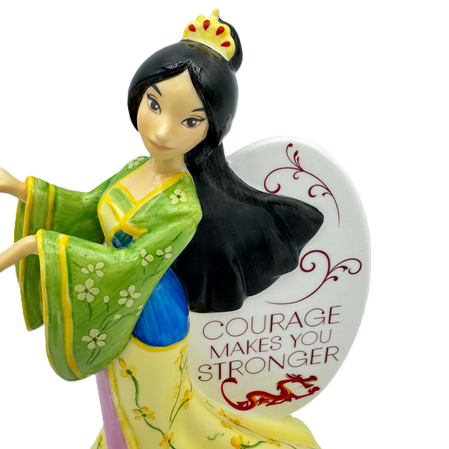 English Ladies Disney Princess Mulan Flatback Figurine