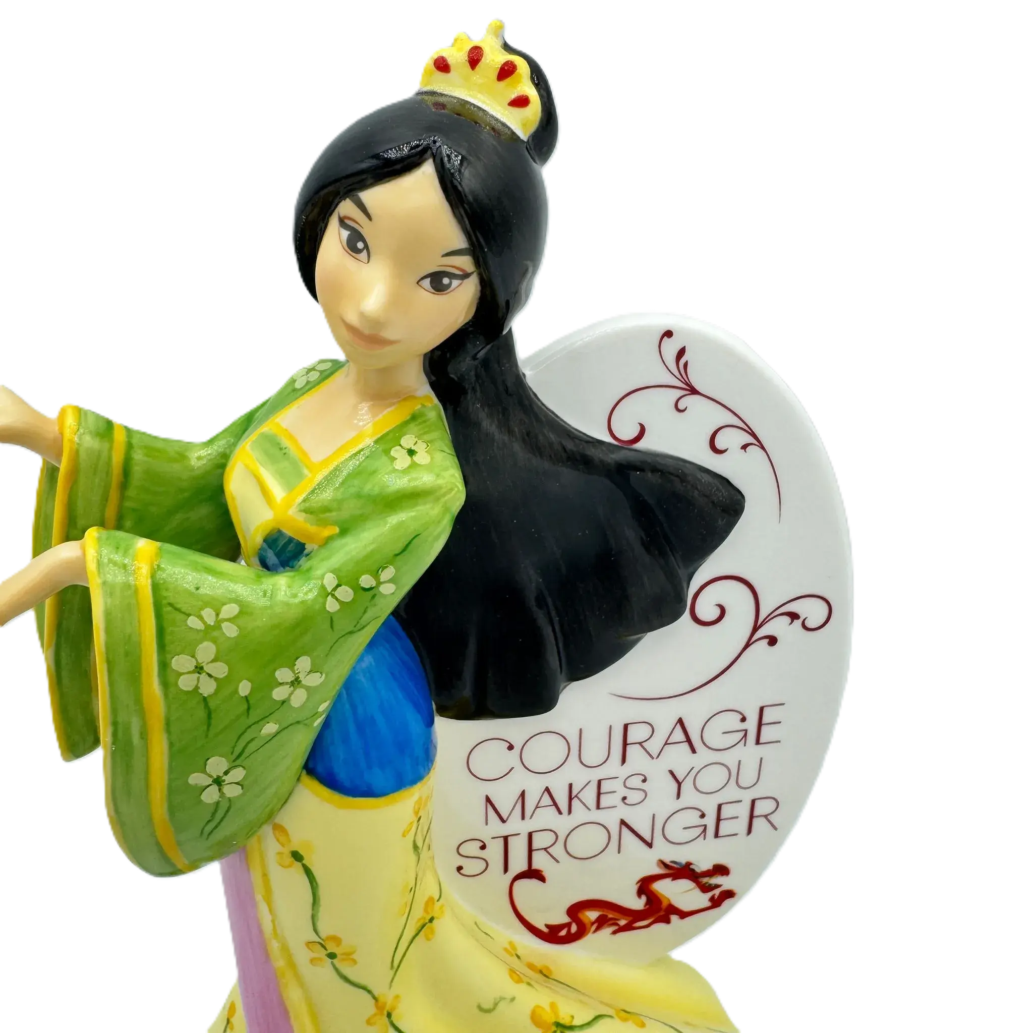 english ladies disney princess mulan flatback figurine - Charterwells
