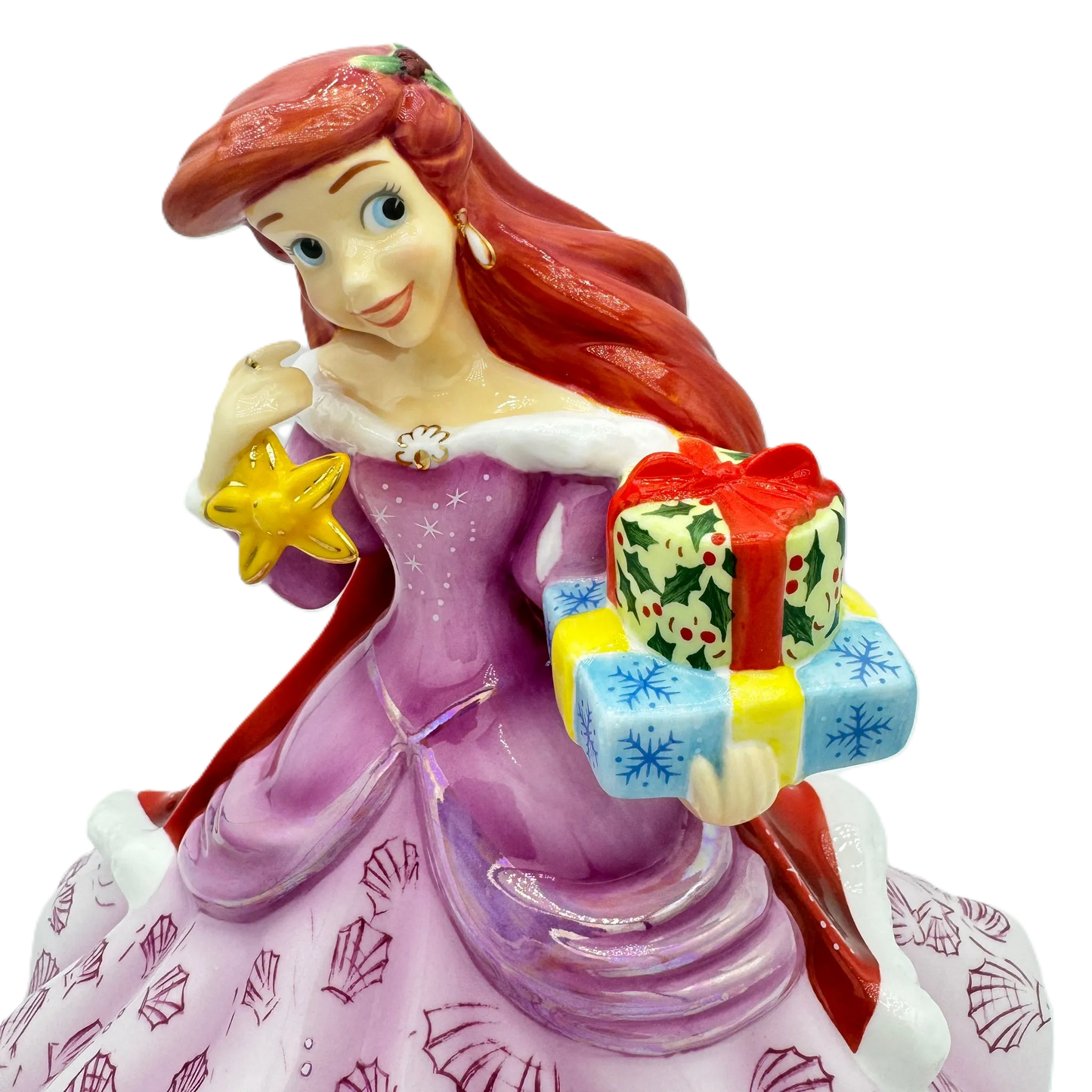 English Ladies Disney Little Mermaid Princess Christmas Ariel Figurine