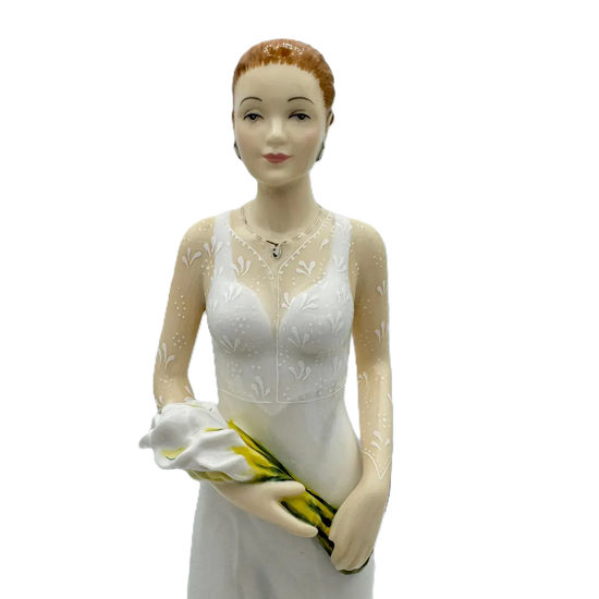 english ladies your special day wedding bride figurine - Charterwells