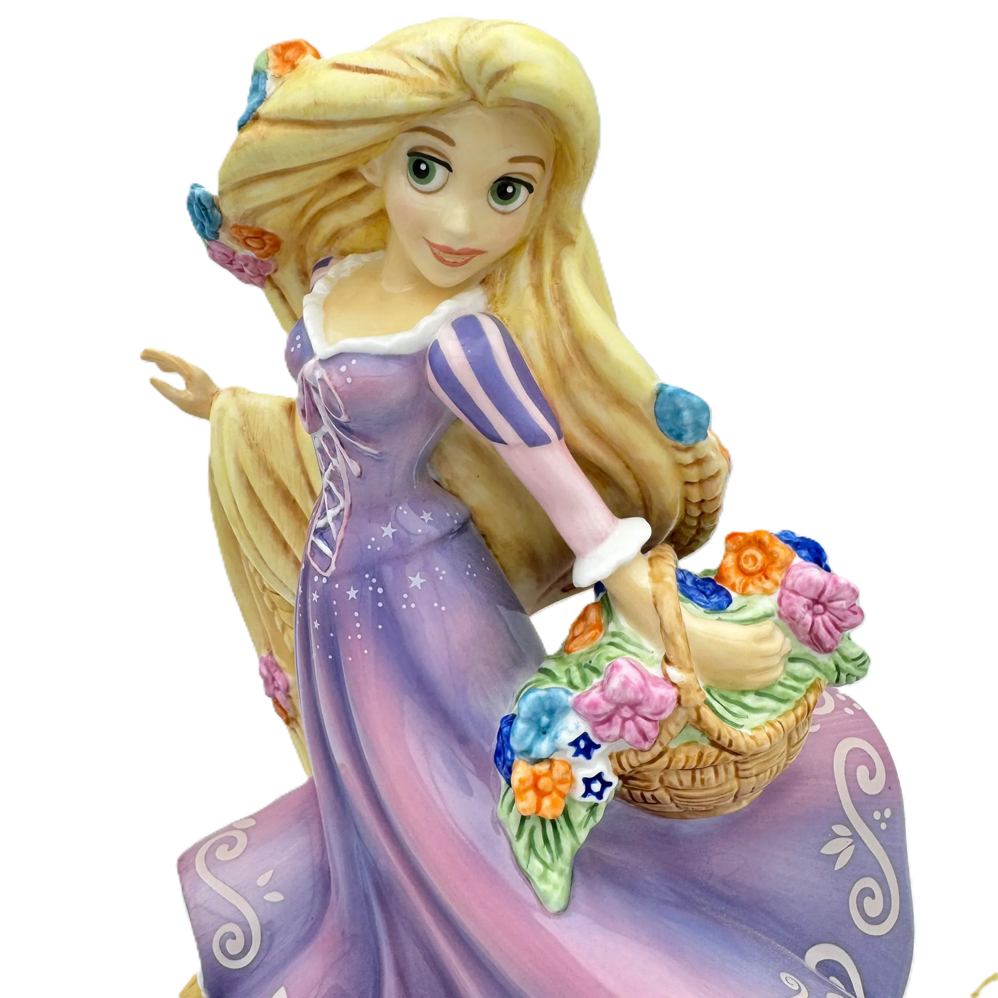 English Ladies Disney Tangled Princess Rapunzel Figurine