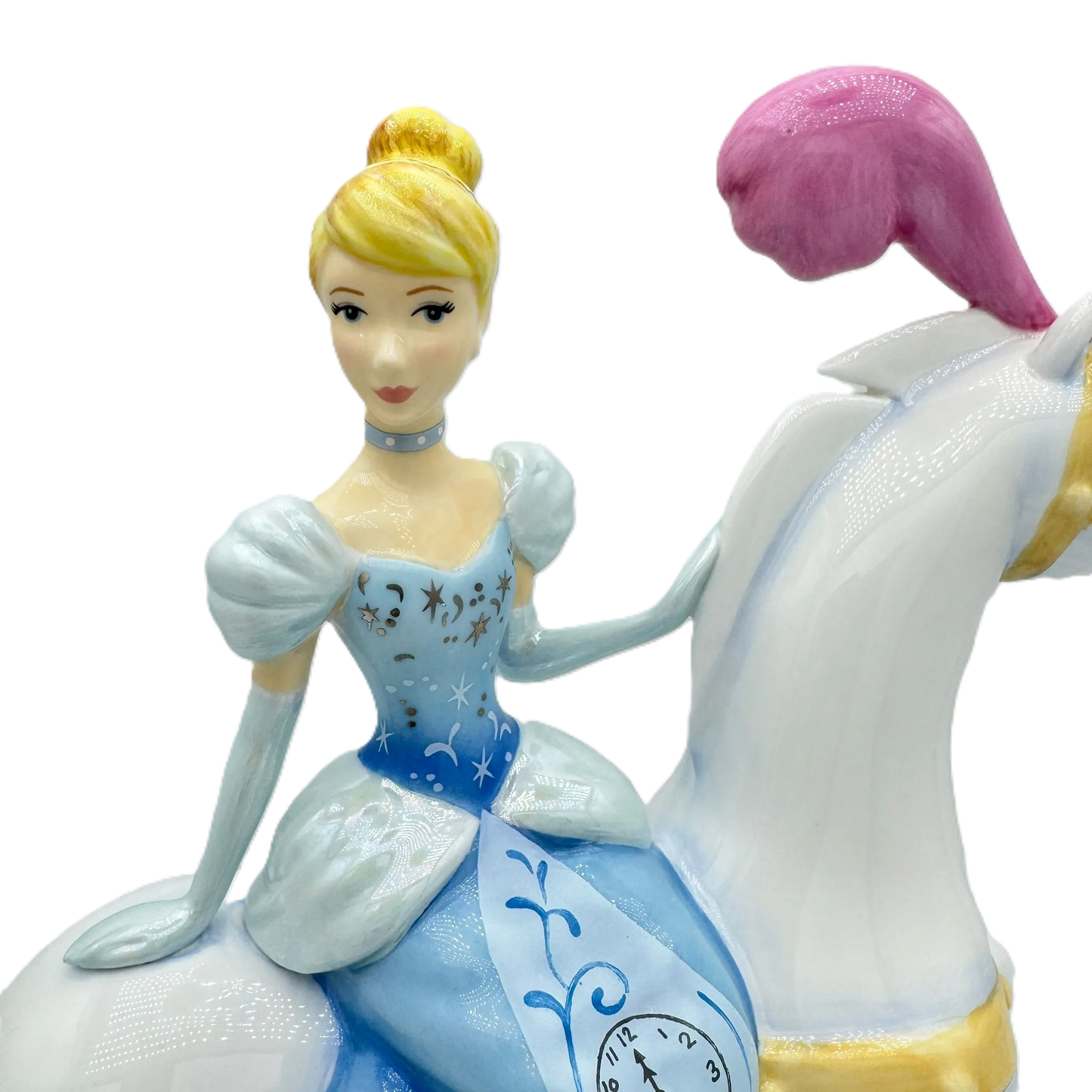 english ladies disney cinderella on horse figurine - Charterwells