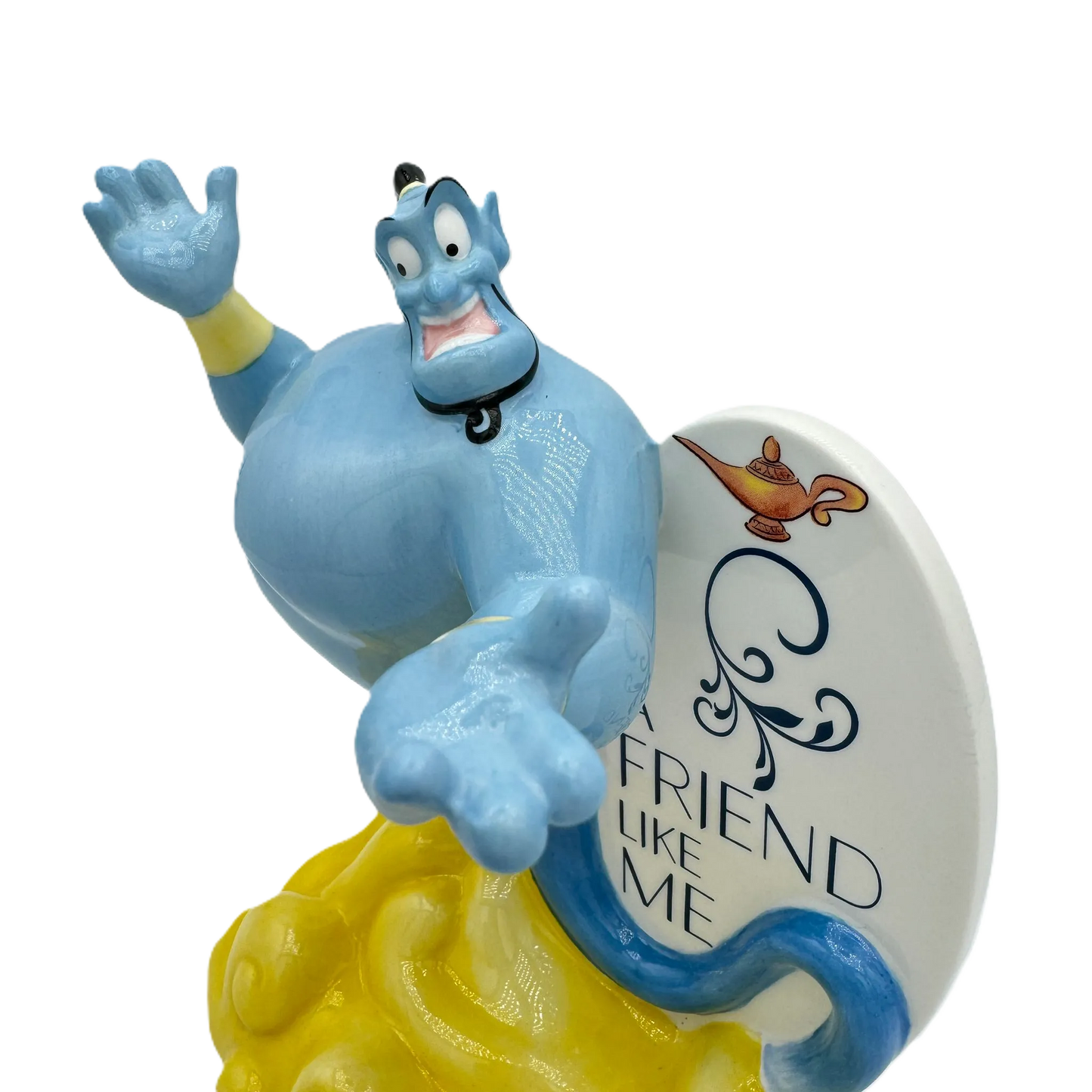 English Ladies Disney Aladdin Genie Flatback Figurine