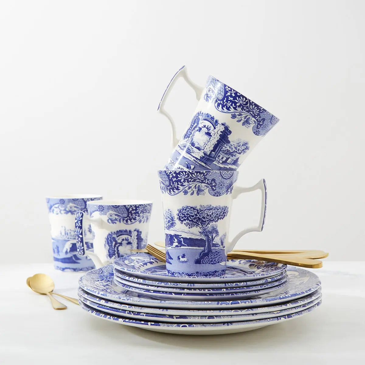 Portmeirion Spode Blue Italian - 12 Piece Set Portmeirion