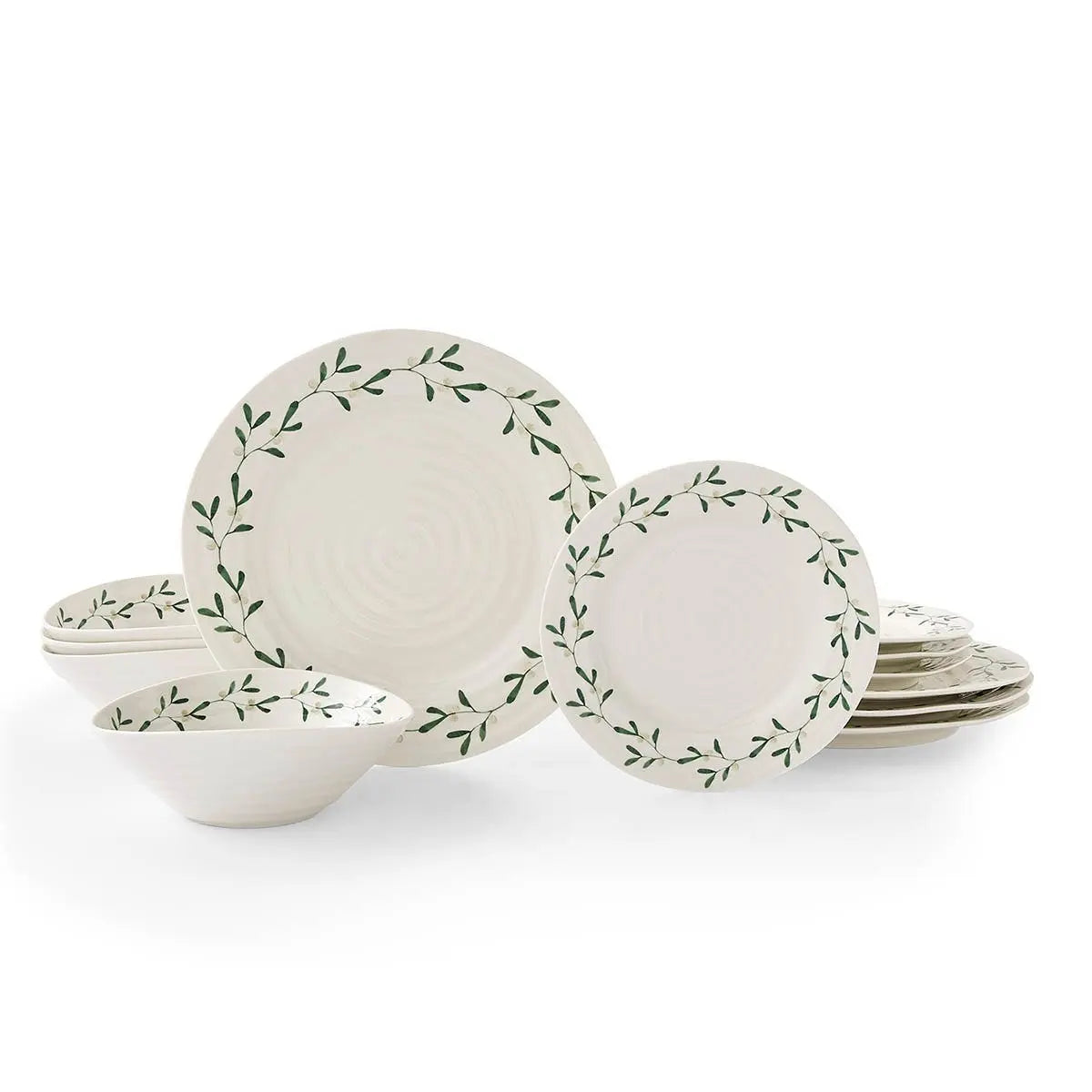 Portmeirion Sophie Conran Mistletoe 12 Piece Set Portmeirion