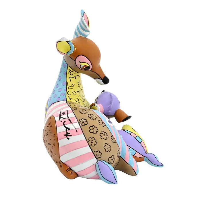 Britto Disney Figurine Bambi and Mother Charterwells