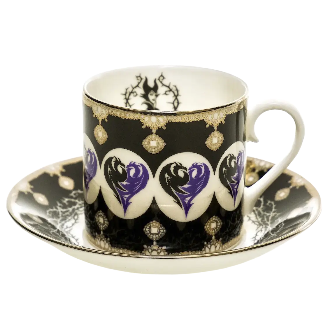 Maleficent Cup and Saucer English Ceramics Company