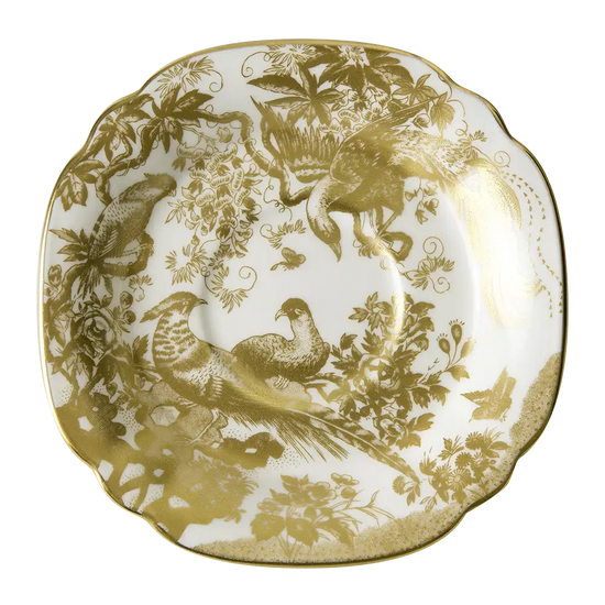 Royal Crown Derby Gold Aves Breakfast Cup & Saucer Charterwells