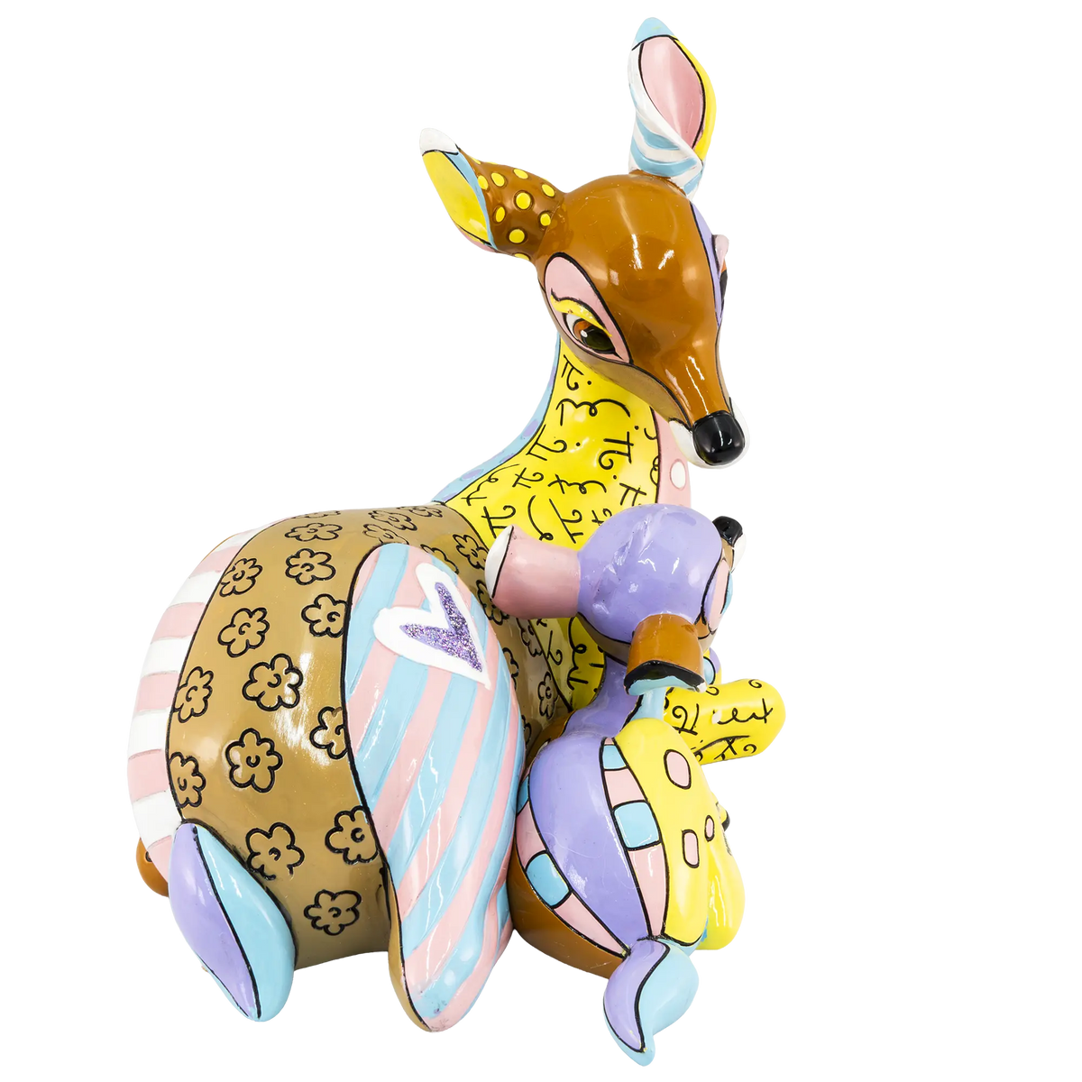 Britto Disney Bambi and Mother Charterwells