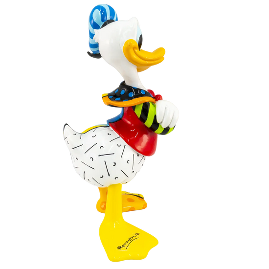 Britto Disney Donald Duck Figurine Resin