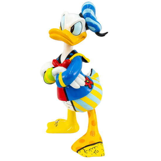 Britto Disney Donald Duck Figurine Resin