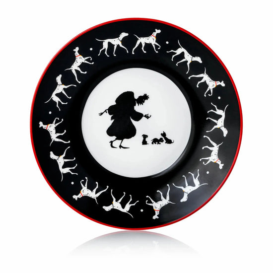English Ladies Disney 101 Dalmatians Cruella Cup & Saucer Charterwells