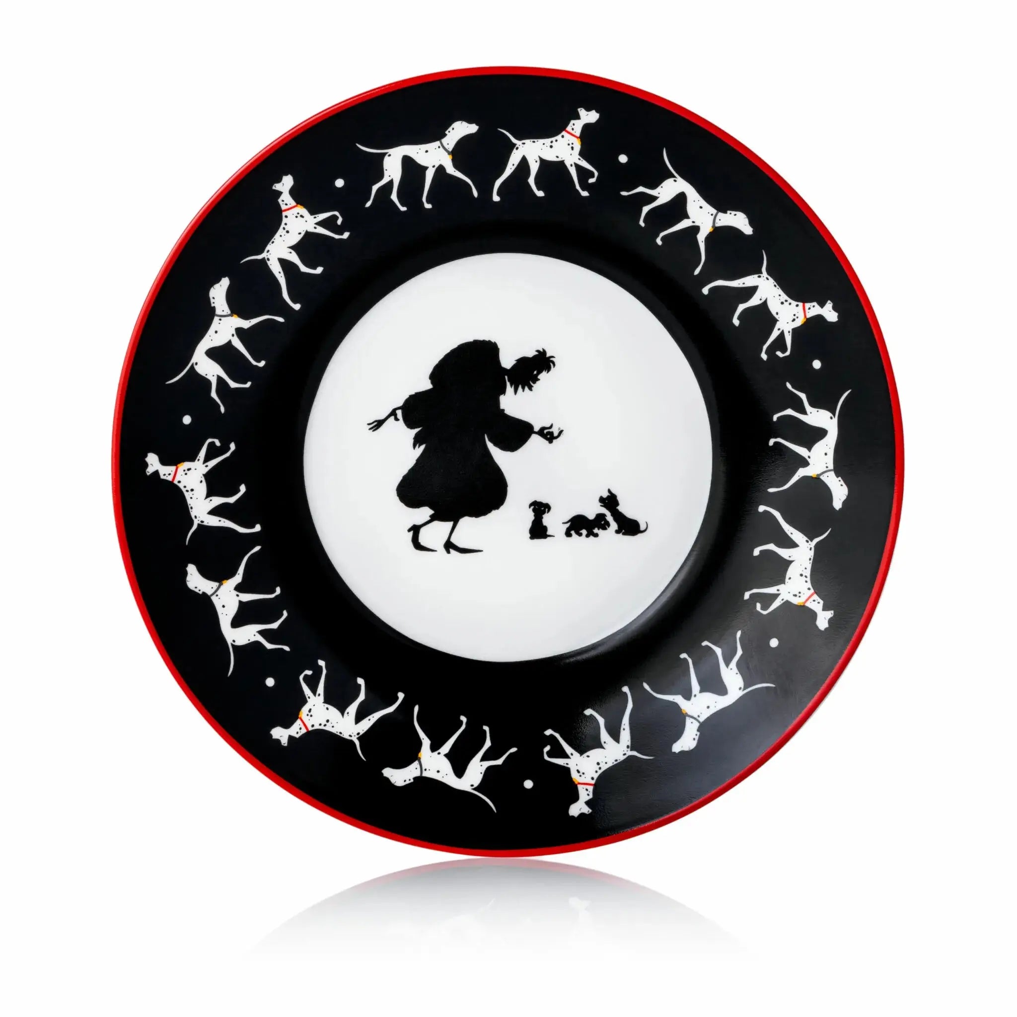 English Ladies Disney 101 Dalmatians Cruella Cup & Saucer Charterwells
