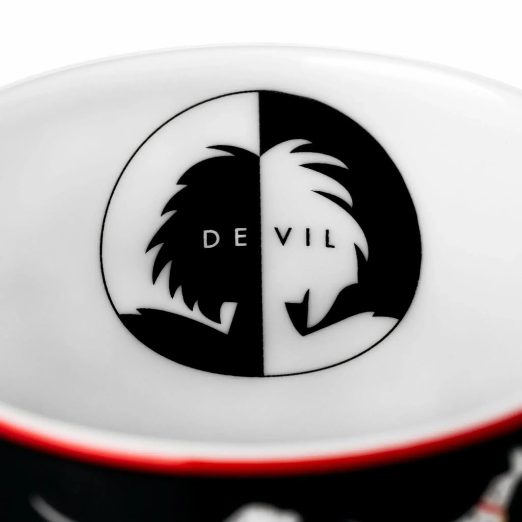 English Ladies Disney 101 Dalmatians Cruella Cup & Saucer Charterwells