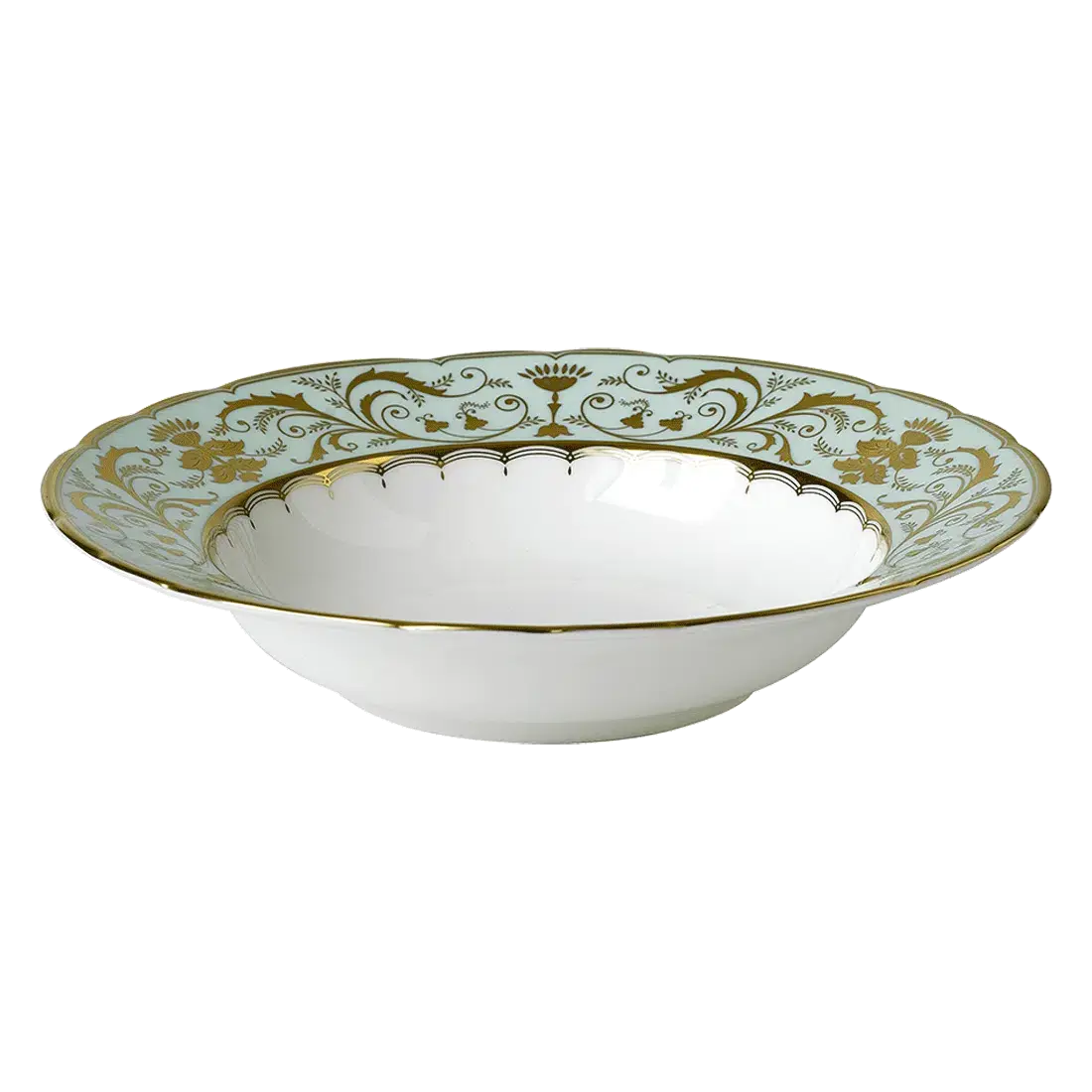 Royal Crown Derby Darley Abbey 8" Soup Bowl Bone China Tableware Charterwells