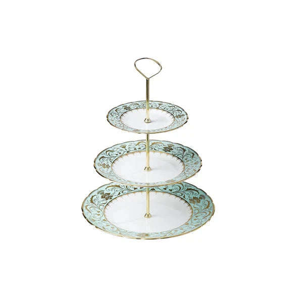 Royal Crown Derby Darley Abbey 3 Tier Cake Stand Charterwells