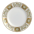 Royal Crown Derby Green Panel 8" Salad Plate Charterwells