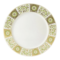 Royal Crown Derby Green Panel 10" Dinner Plate Charterwells