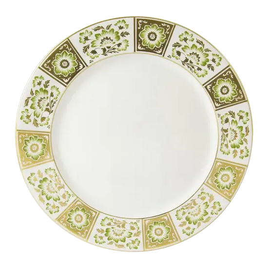 Royal Crown Derby Green Panel 30pc Dinner Set (1) Charterwells