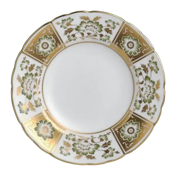 Royal Crown Derby Green Panel 30pc Dinner Set (1) Charterwells