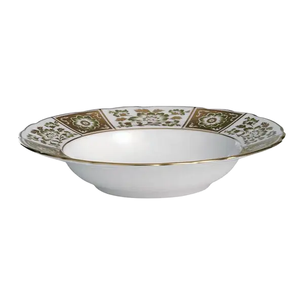 Royal Crown Derby Green Panel 30pc Dinner Set (2) Charterwells