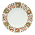 Royal Crown Derby Red Panel 10" Dinner Plate Charterwells