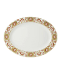 Royal Crown Derby Red Panel Serving Platter Charterwells
