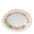 Royal Crown Derby Red Panel Open Vegetable Dish Charterwells