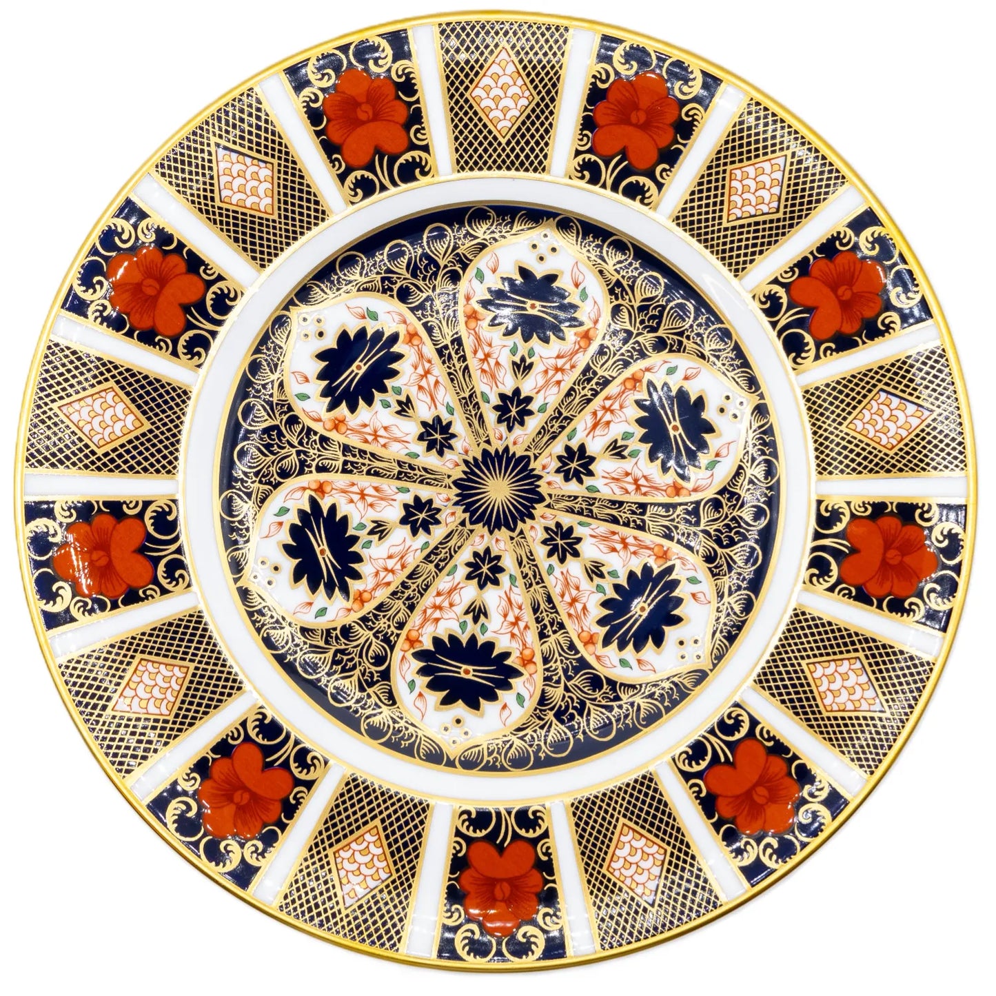 royal crown derby imari 1128 10 dinner plate - Charterwells