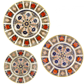 royal crown derby imari 1128 18pc plate set 1 - Charterwells