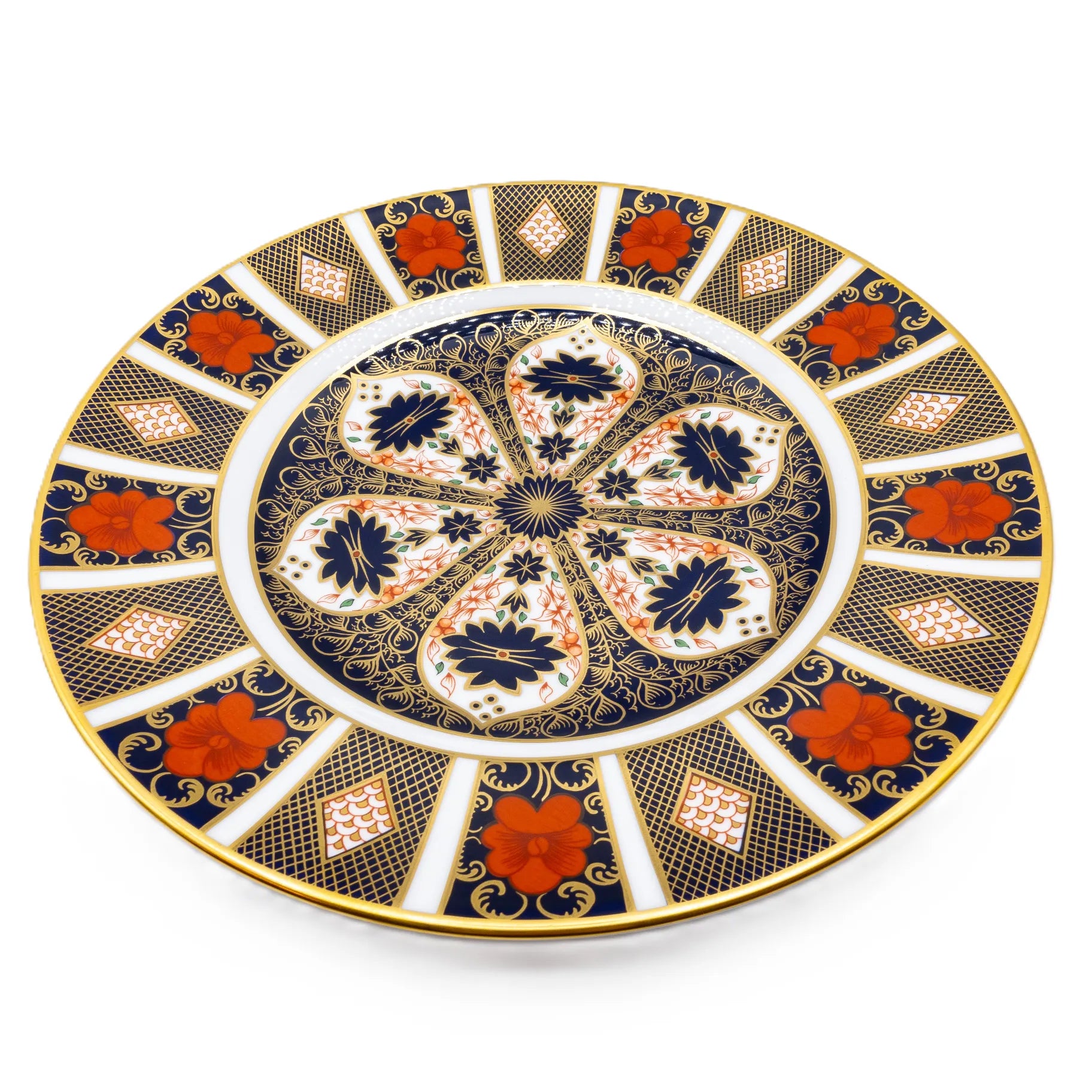 royal crown derby imari 1128 10 dinner plate - Charterwells