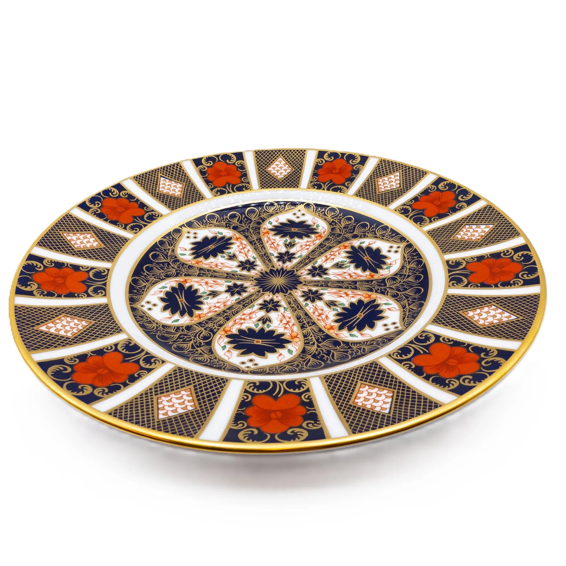 royal crown derby imari 1128 10 dinner plate - Charterwells