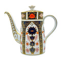 royal crown derby imari 1128 coffee pot - Charterwells
