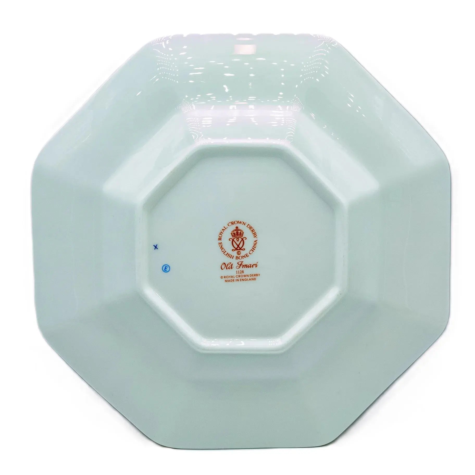 royal crown derby imari 1128 9 octagonal plate - Charterwells